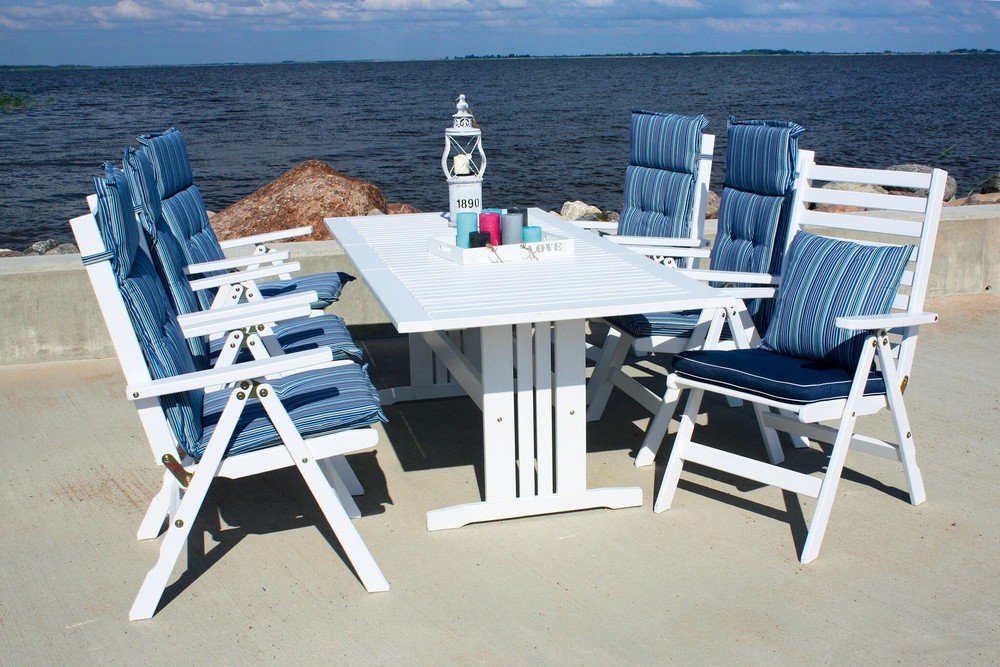 Båstad positionsstol - Vit Båstad positionsstol - Vit