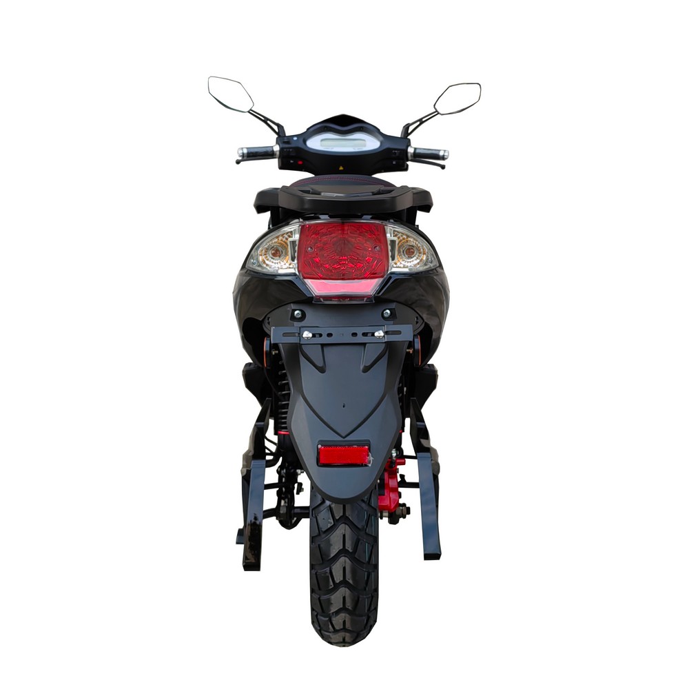 Elmoped - 2000W Svart + Lsktting