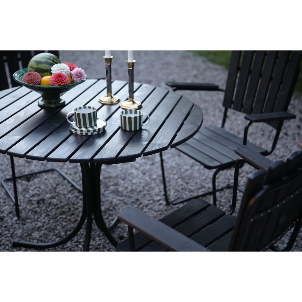 Matgrupp . Vaxholm i fjderstl | svart