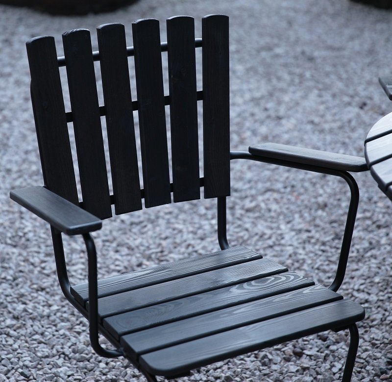 Matgrupp . Vaxholm i fjderstl | svart