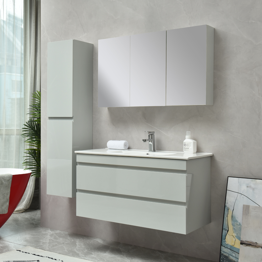 Badrumsmöbler Istanbul - Ljus Grå Badrumsmöbler Istanbul - Ljus Grå