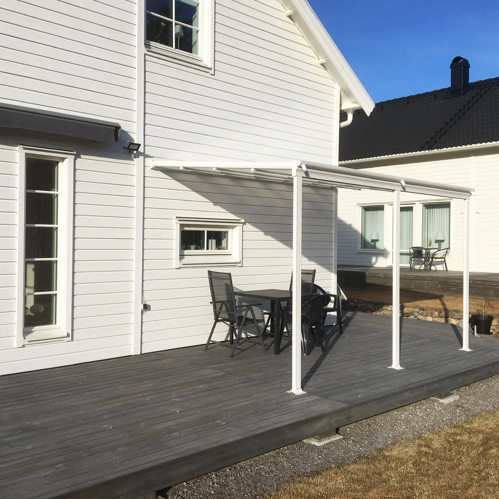 Altantak 370 x 250 x 212 cm - Vit Altantak 370 x 250 x 212 cm - Vit