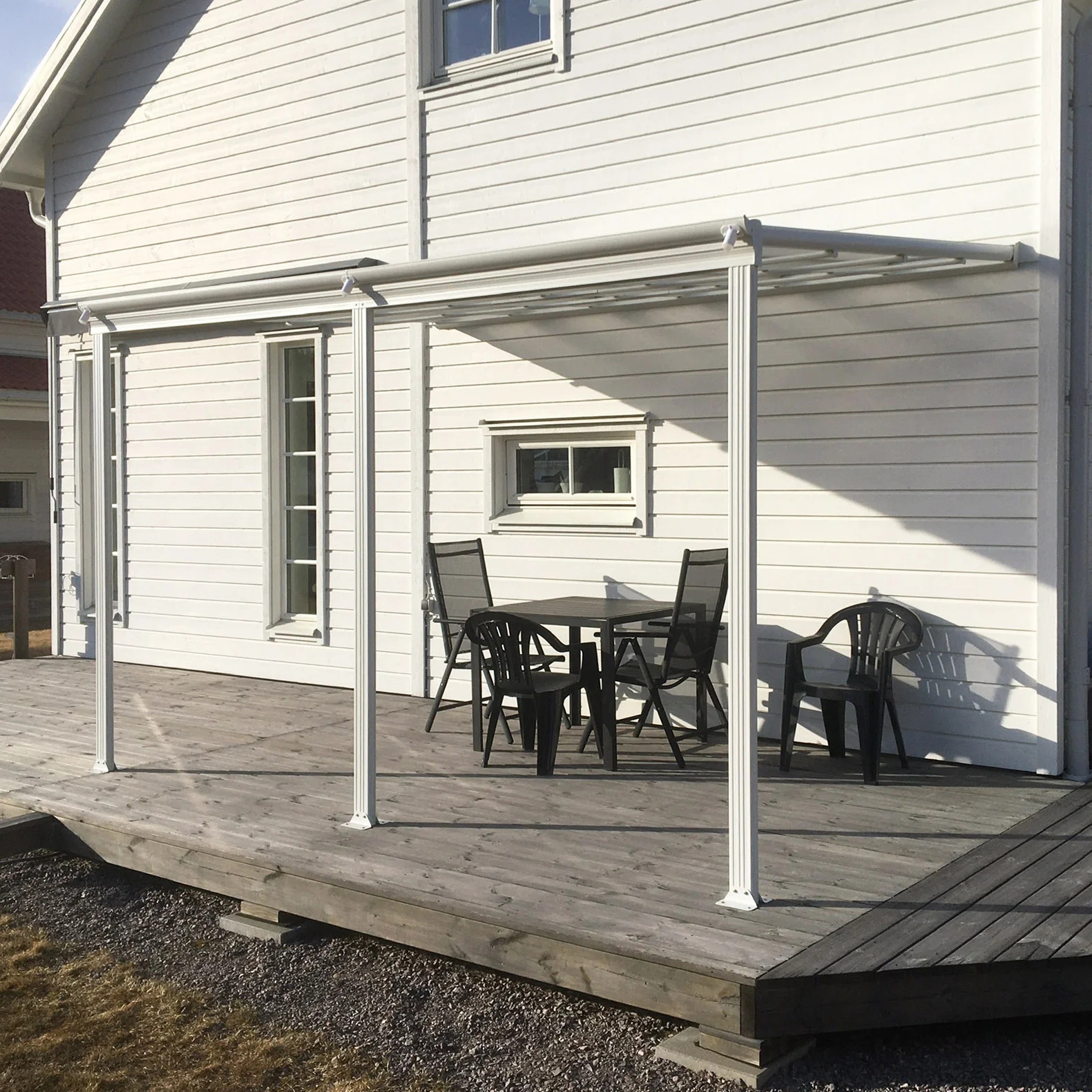 Altantak 370 x 250 x 212 cm - Vit Altantak 370 x 250 x 212 cm - Vit