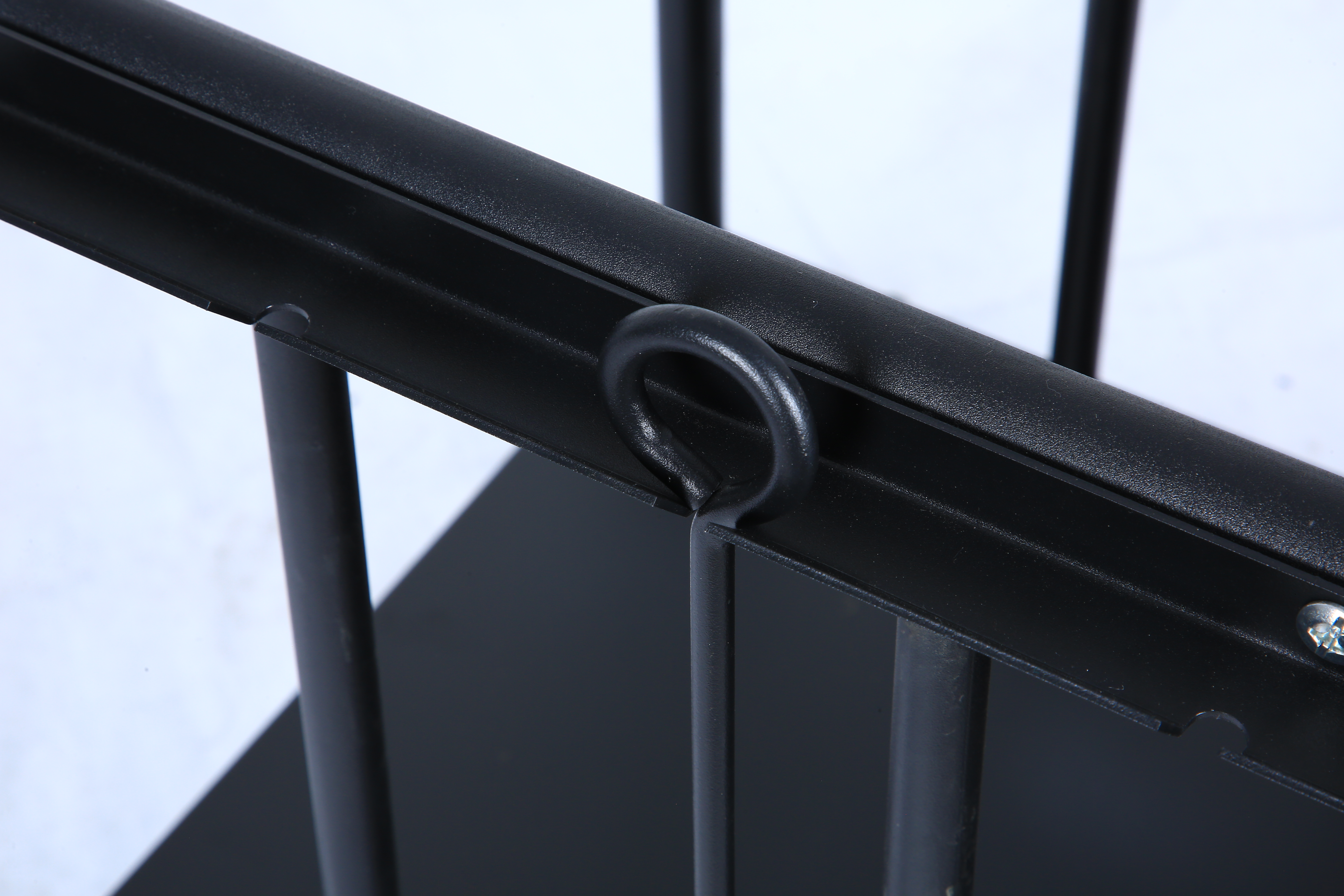 Vedvagn Premium Svart - 43x38x80 cm