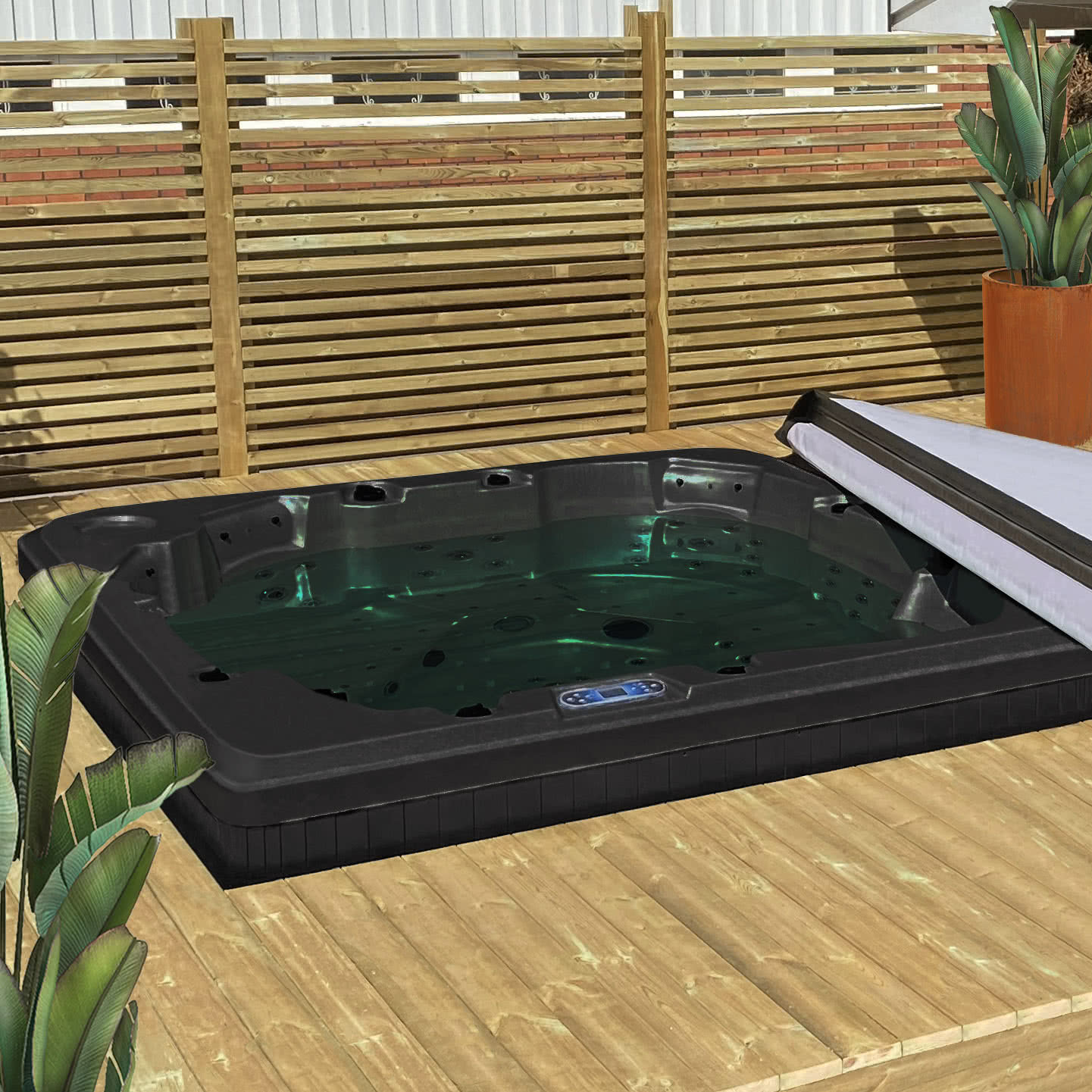 Spabad Inspirit Dreams Blackline - 7 personer Spabad Inspirit Dreams Blackline - 7 personer