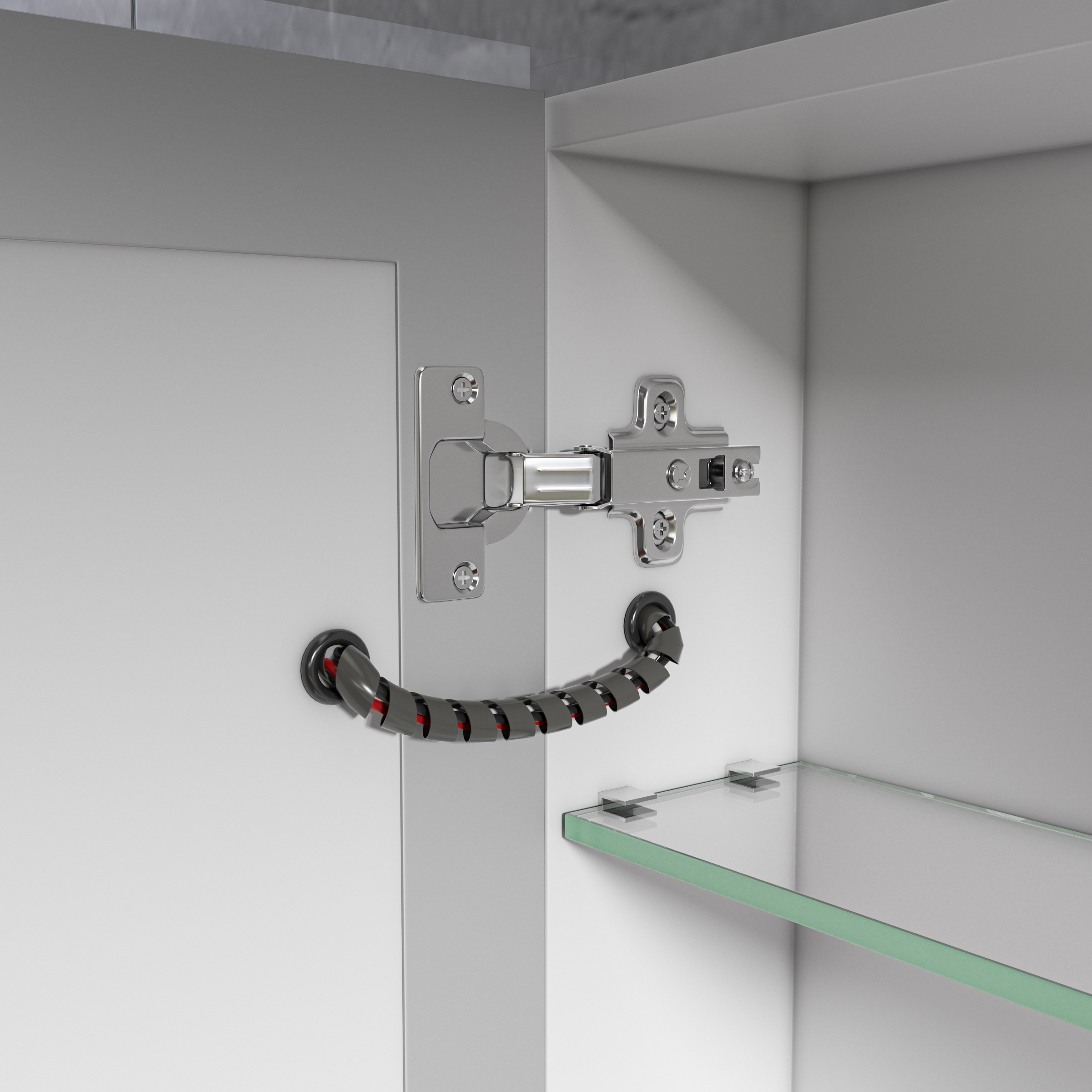 Spegelskåp Glanz med dimbart ljus - 50 cm Spegelskåp Glanz med dimbart ljus - 50 cm