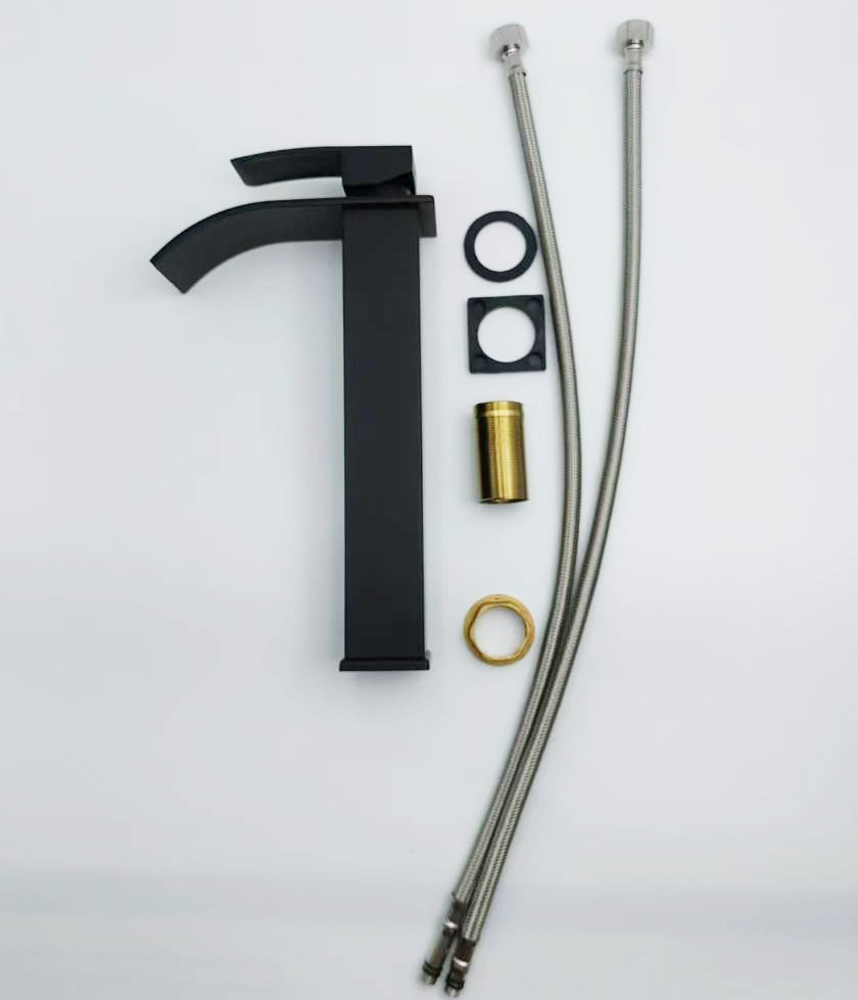 Tvttstllsblandare Poppy - Hg pip | Svart