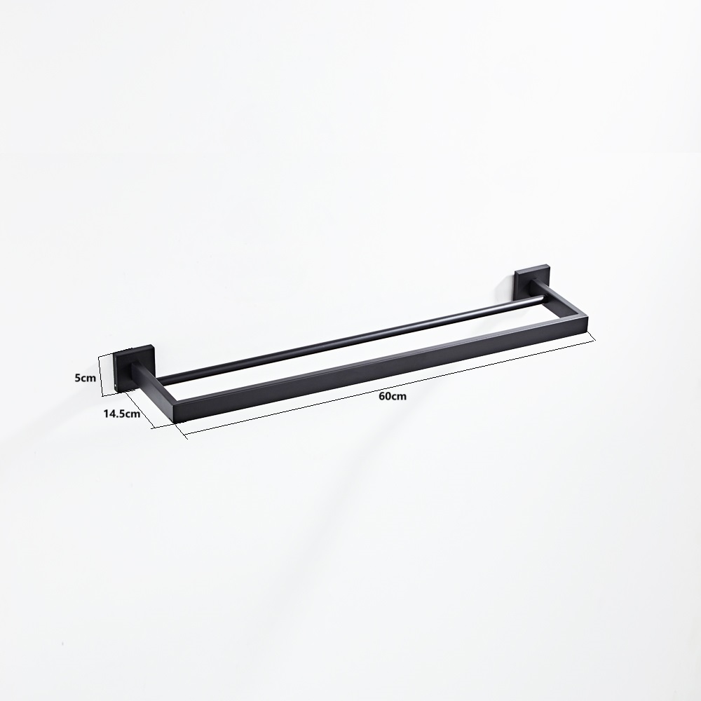 Handtuchhalter - Schwarz Handtuchhalter - Schwarz