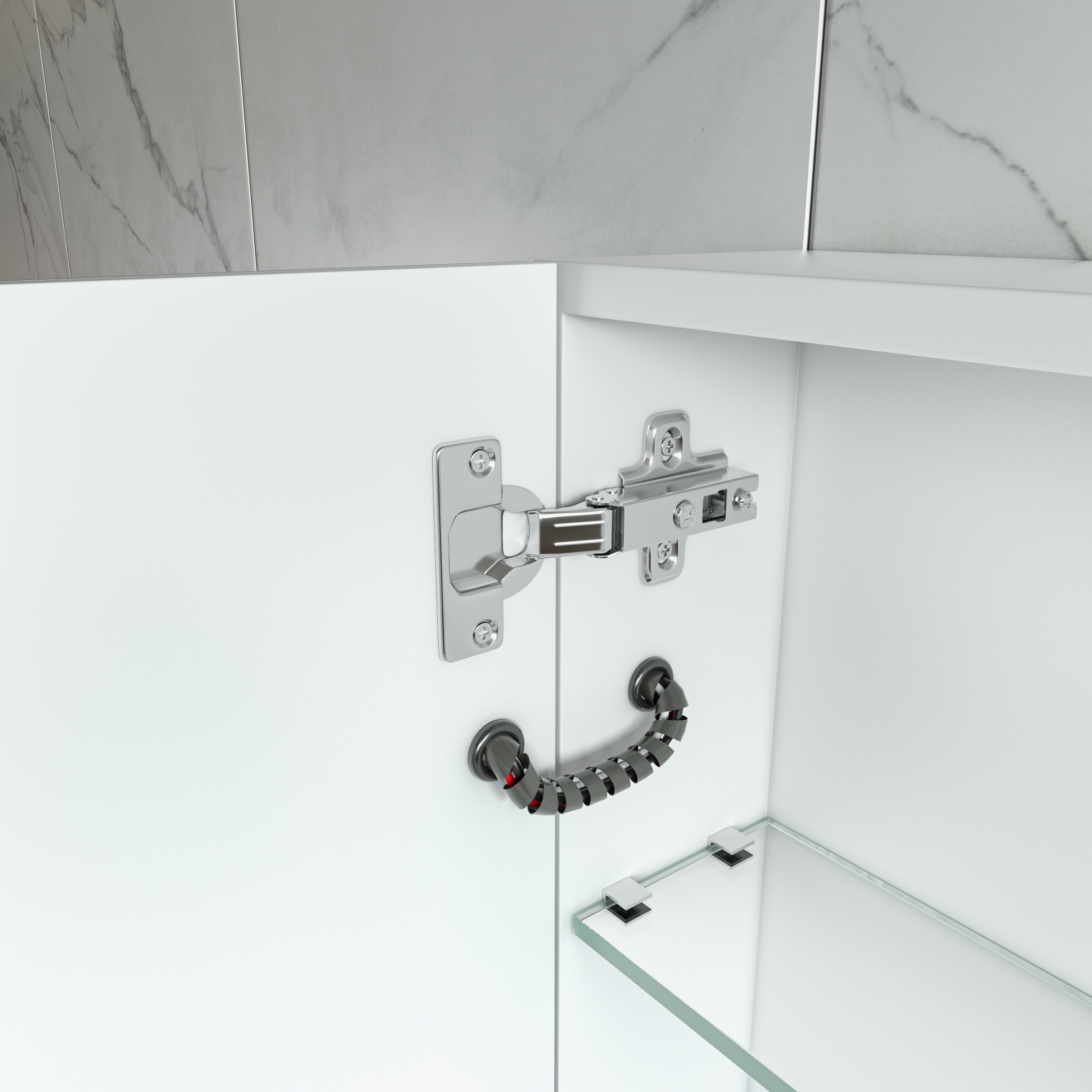 Spegelskåp Luxe med belysning - 80 cm Spegelskåp Luxe med belysning - 80 cm