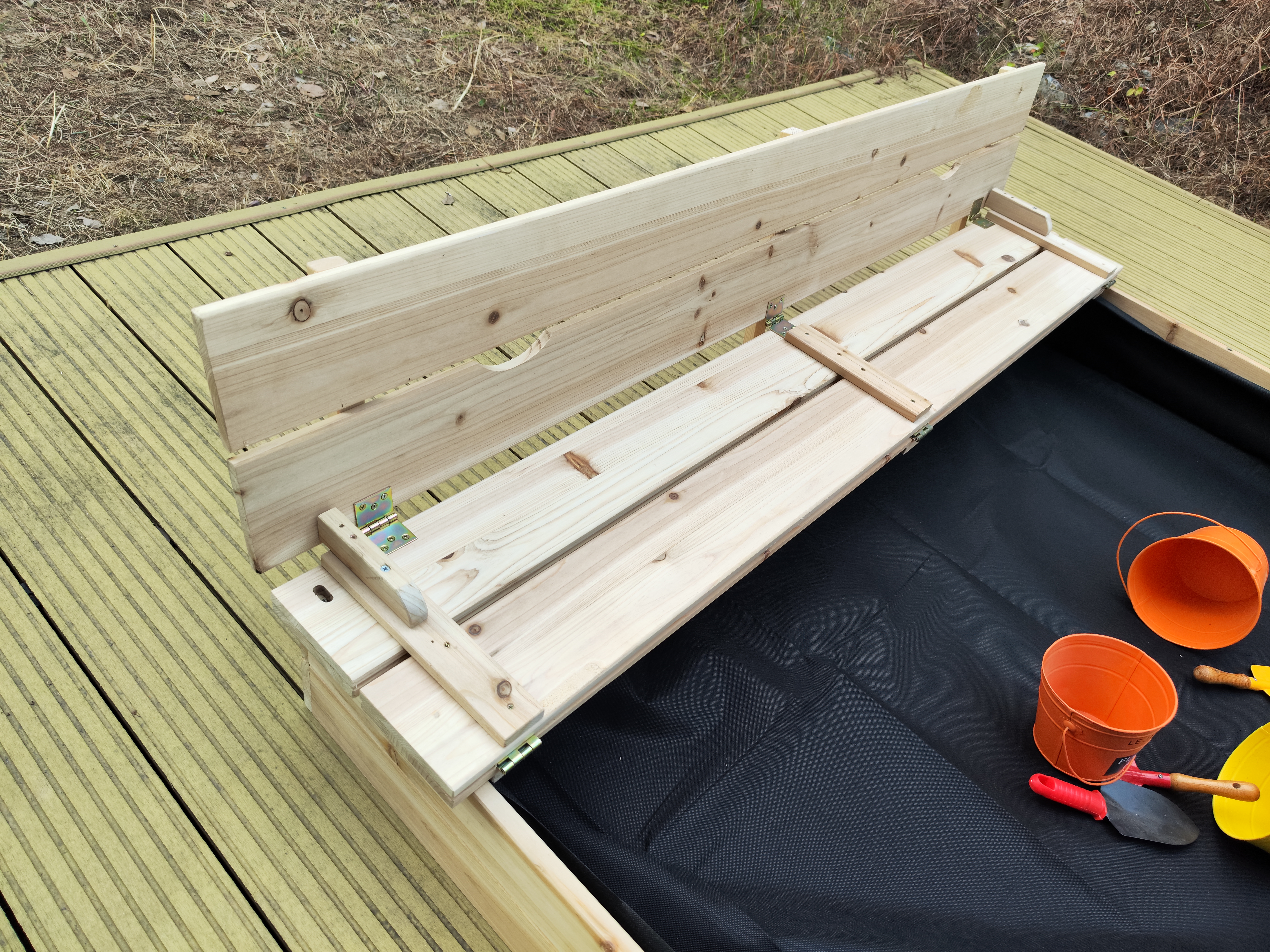 Sandlåda - 157x157 cm Sandlåda - 157x157 cm