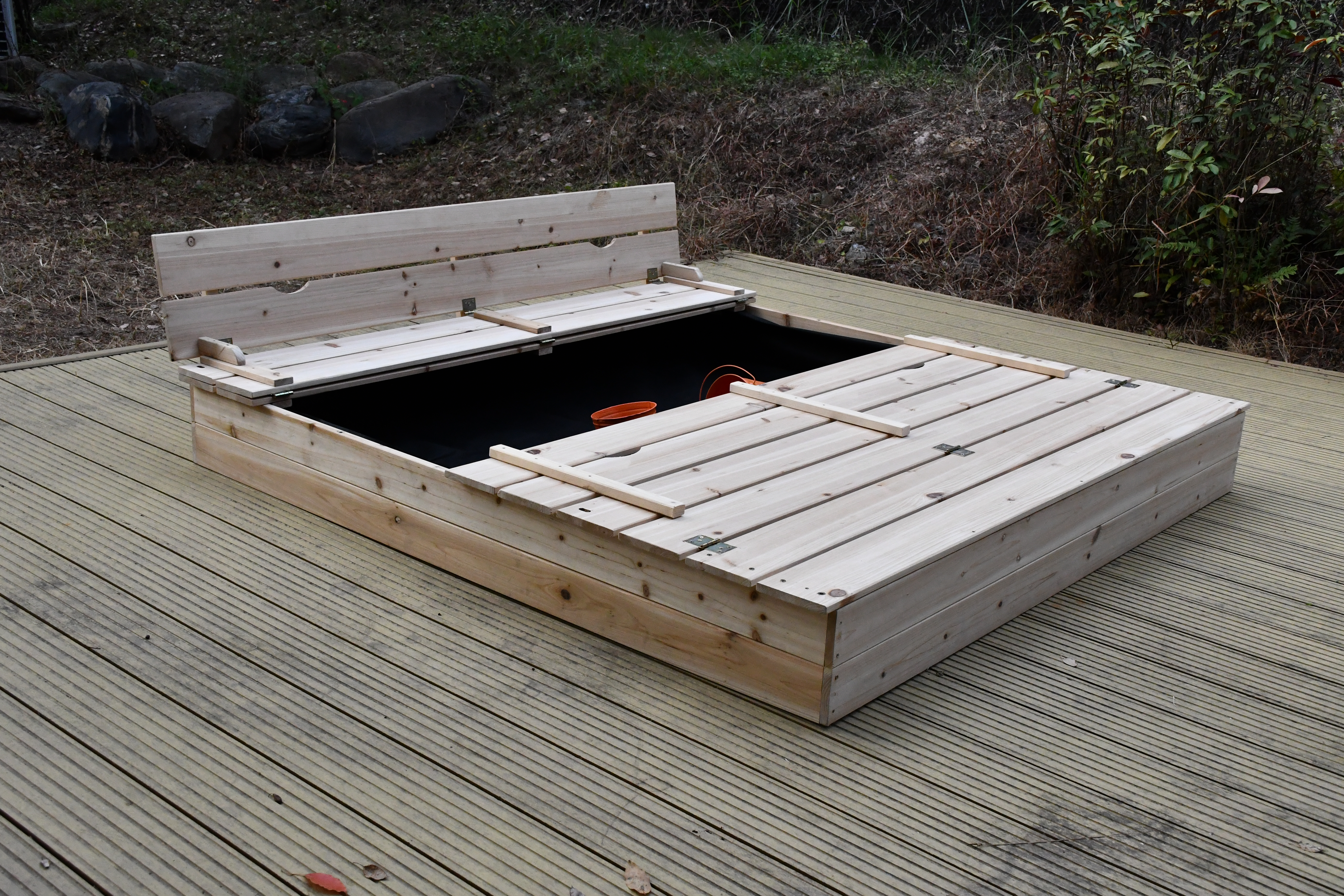 Sandlåda - 157x157 cm Sandlåda - 157x157 cm