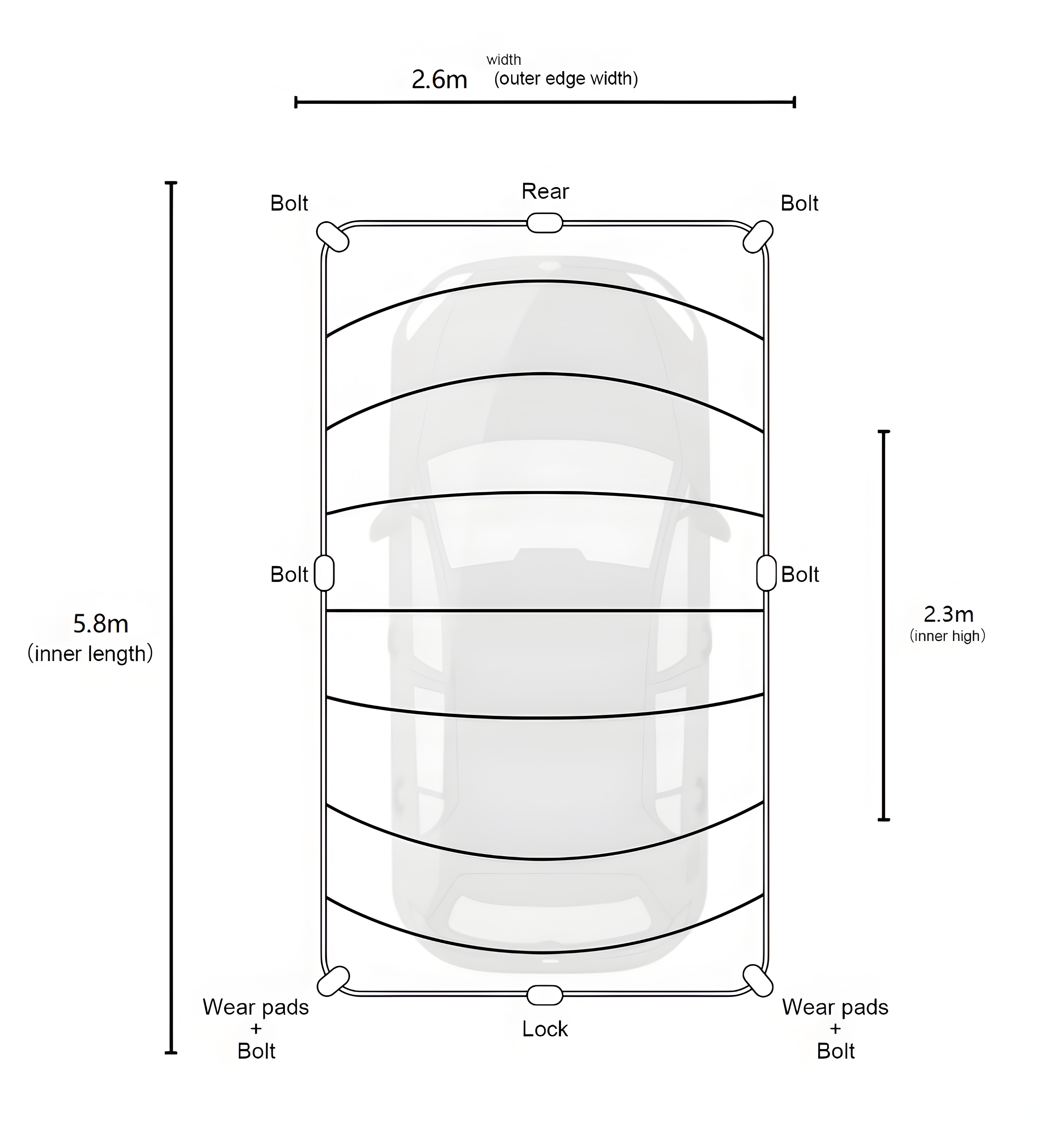 Garagetält fällbart - Grå Garagetält fällbart - Grå