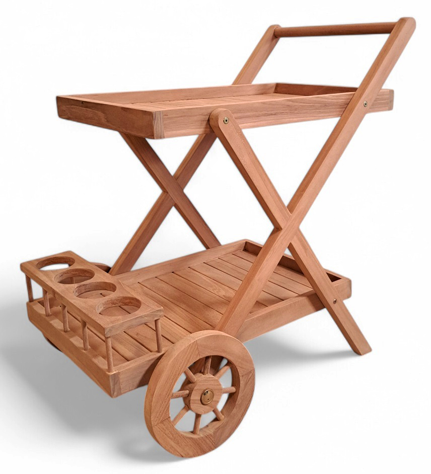 Saltö serveringsvagn i teak - Barvagn i teak Saltö serveringsvagn i teak - Barvagn i teak