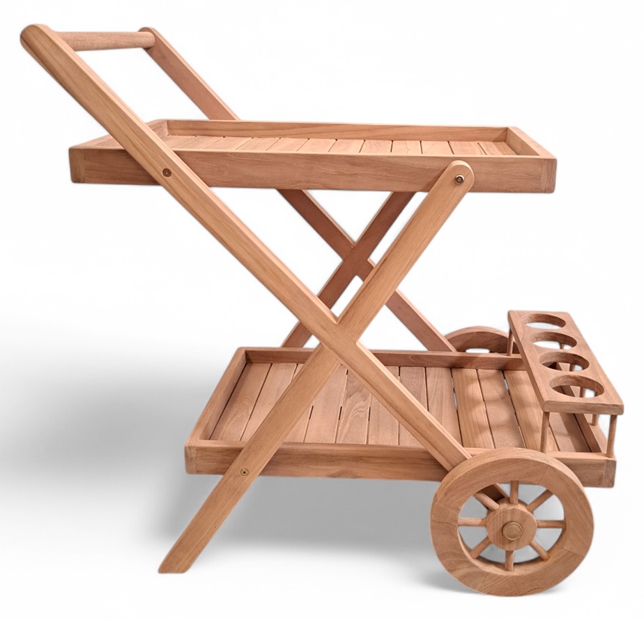 Saltö serveringsvagn i teak - Barvagn i teak Saltö serveringsvagn i teak - Barvagn i teak