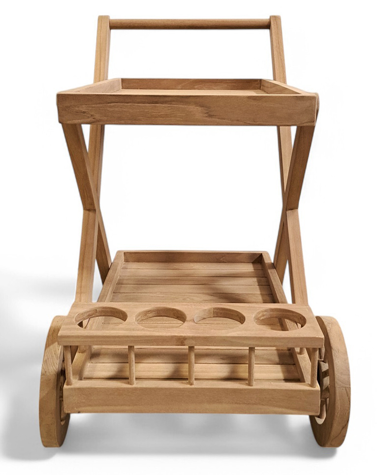 Saltö serveringsvagn i teak - Barvagn i teak Saltö serveringsvagn i teak - Barvagn i teak