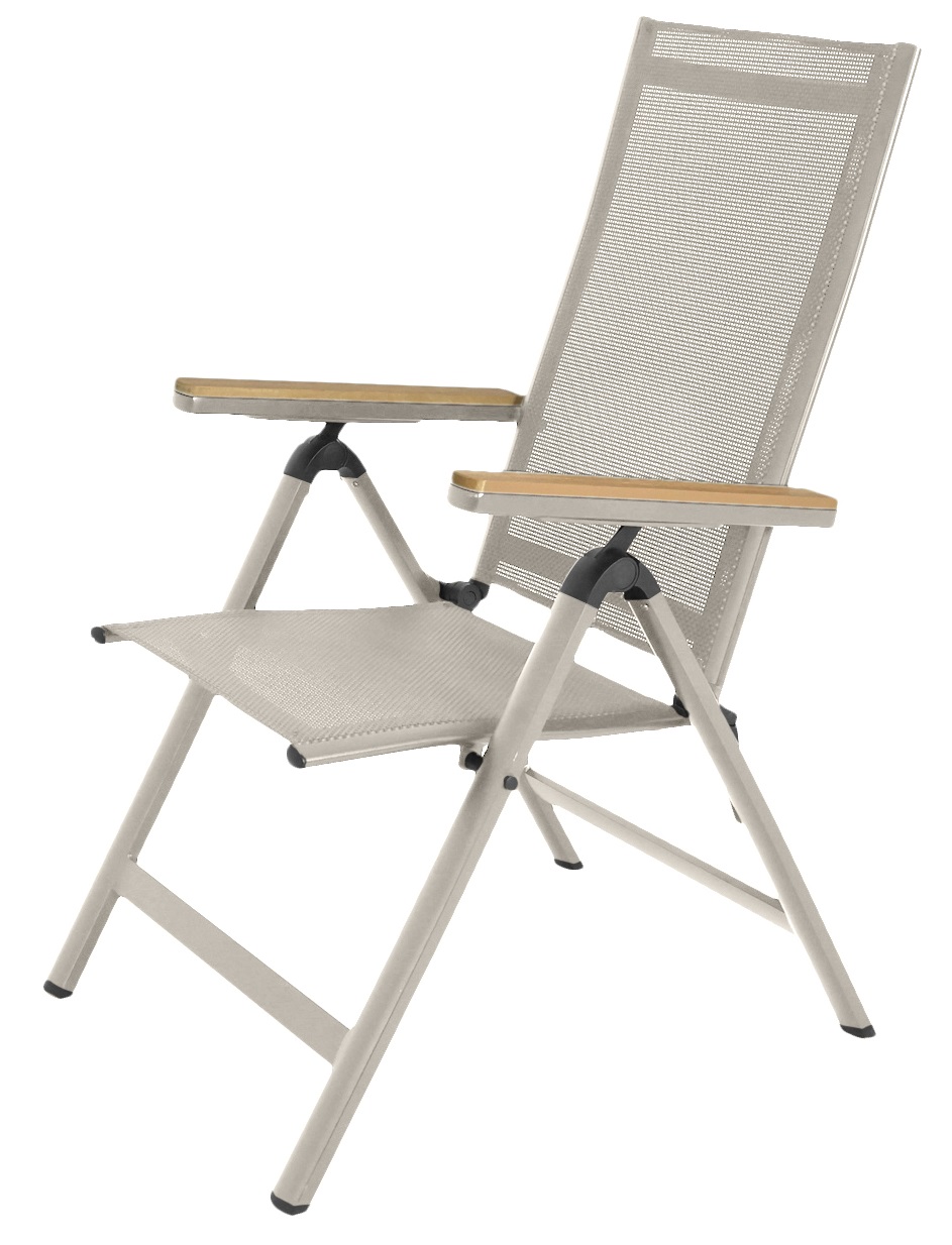 Svea positionsstol beige textilene med armstöd i ek-aintwood Svea positionsstol beige textilene med armstöd i ek-aintwood