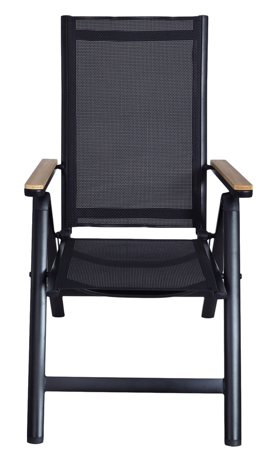 Svea positionsstol svart textilene med armstöd i ek-aintwood Svea positionsstol svart textilene med armstöd i ek-aintwood