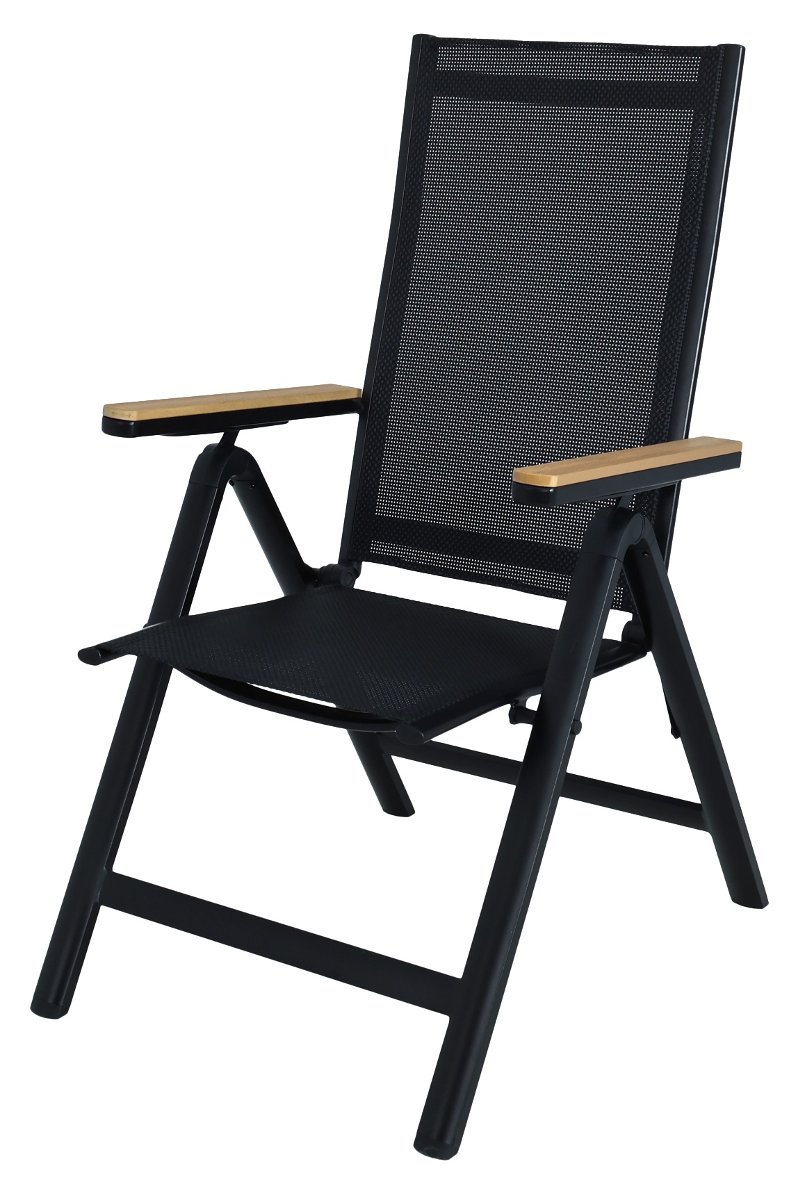 Svea positionsstol svart textilene med armstöd i ek-aintwood Svea positionsstol svart textilene med armstöd i ek-aintwood