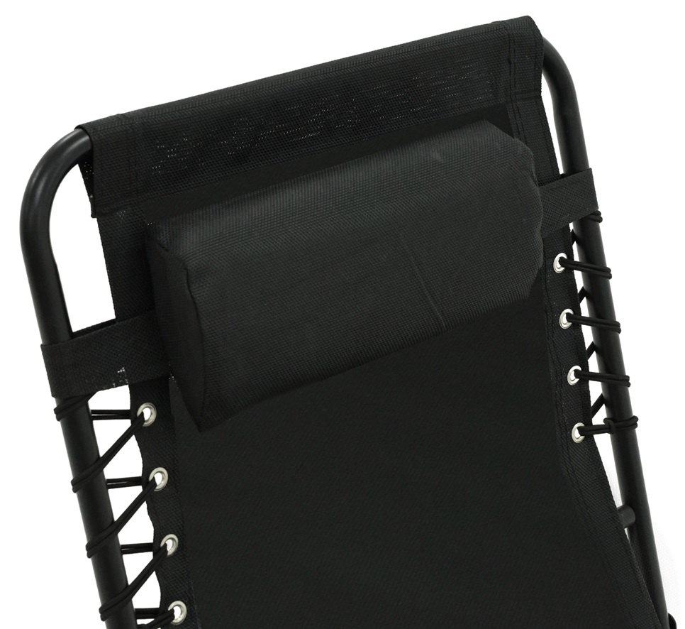 Örgryte solsäng - Ställbar | Svart Örgryte solsäng - Ställbar | Svart