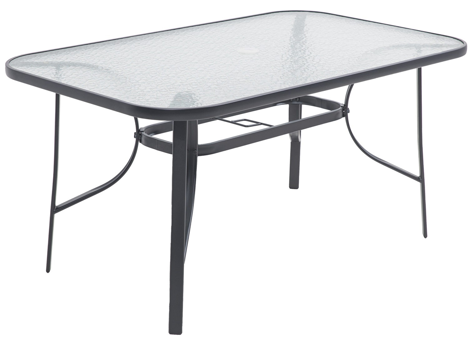 Växjö utegrupp komplett med bord, 6 positionsstolar och parasoll Växjö utegrupp komplett med bord, 6 positionsstolar och parasoll