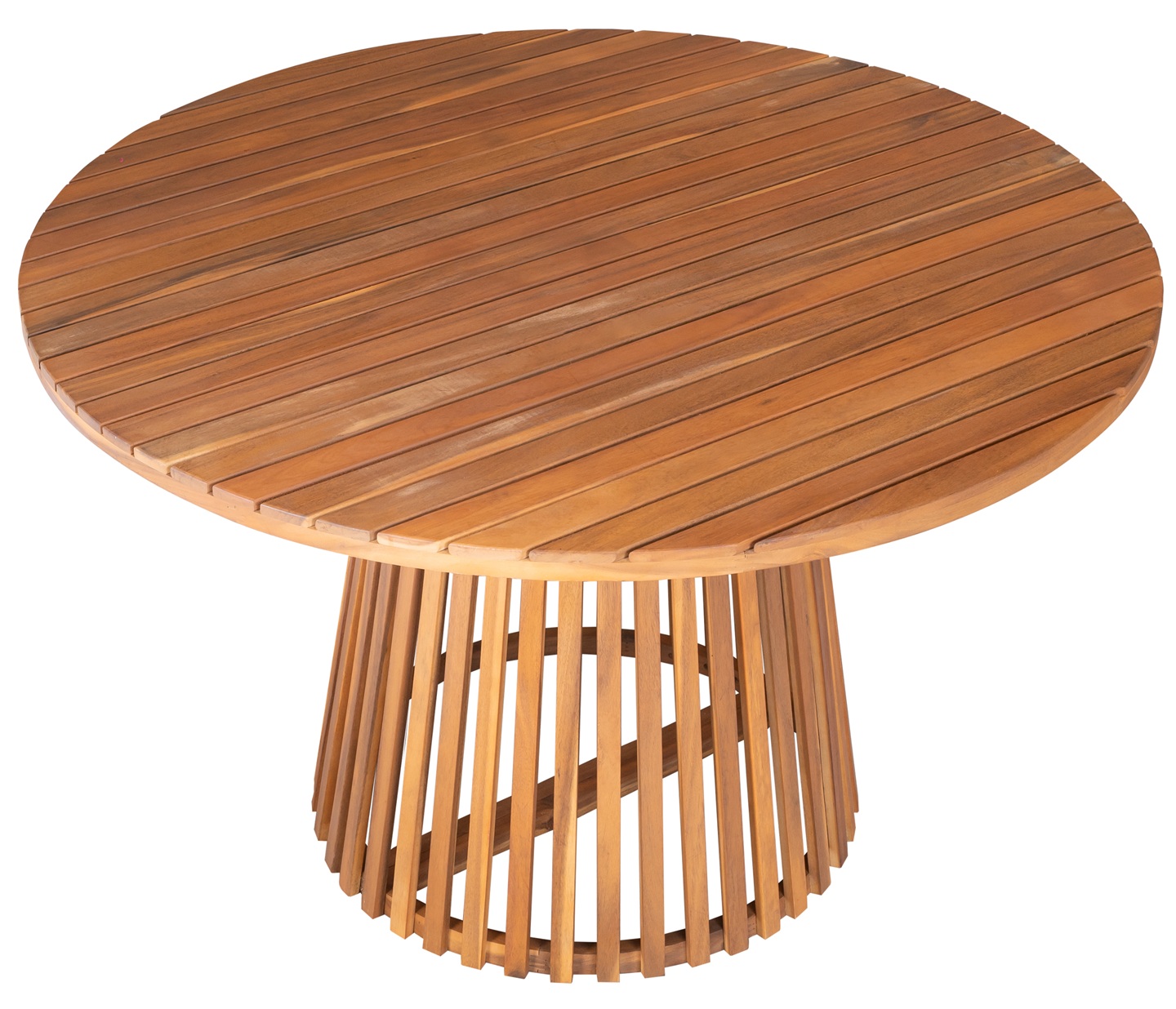 Stork runt matbord i acacia D120 cm