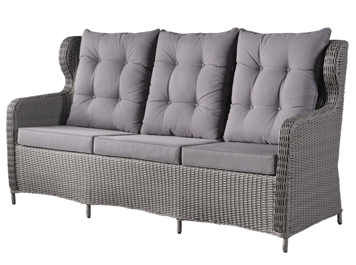 Alaska utembelgrupp hg rygg med recliner (3+1+1) - Gr konstrotting