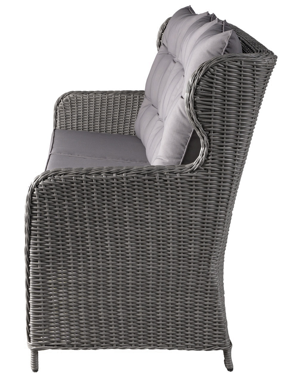 Alaska utembelgrupp hg rygg med recliner (3+1+1) - Gr konstrotting