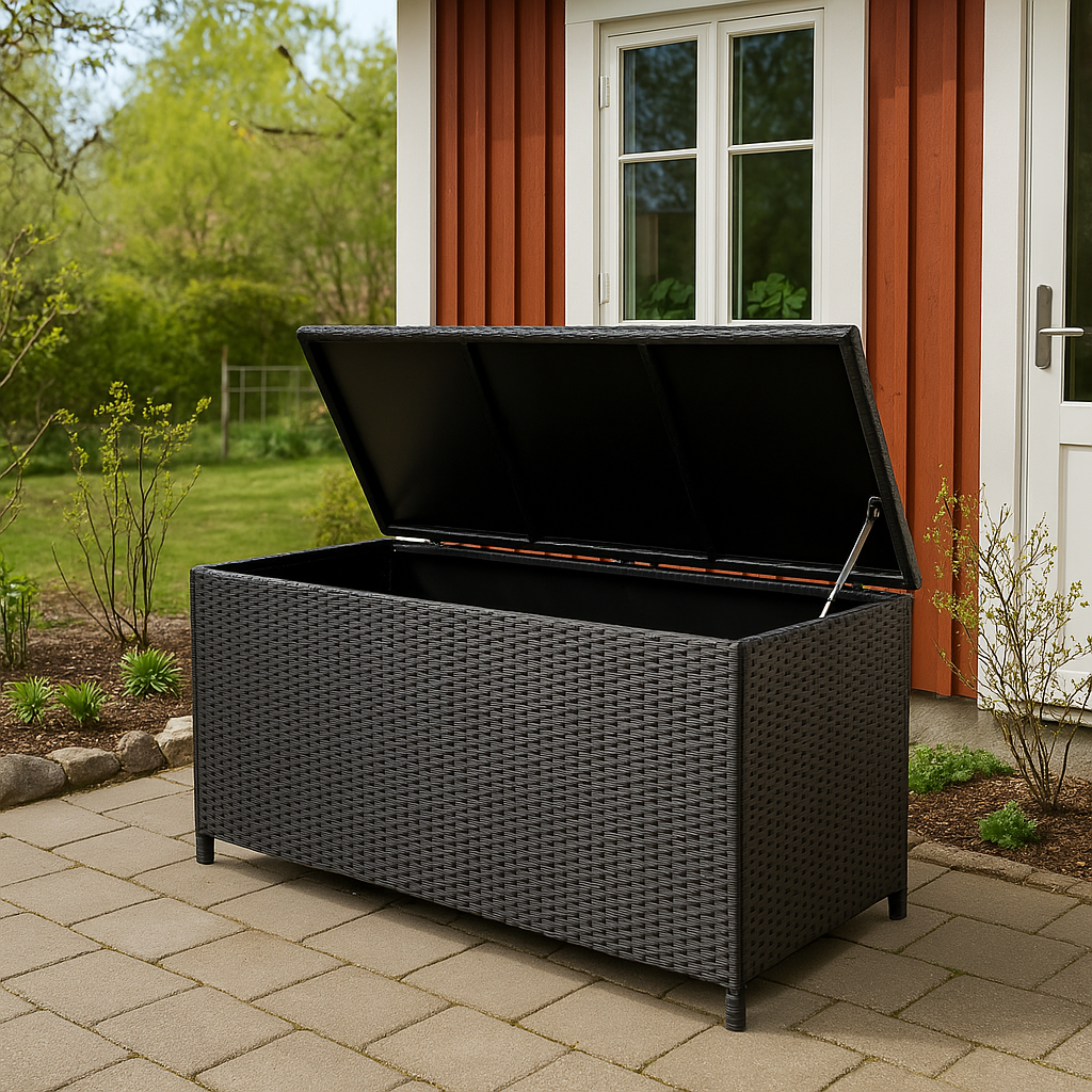 Alma dynbox svart konstrotting