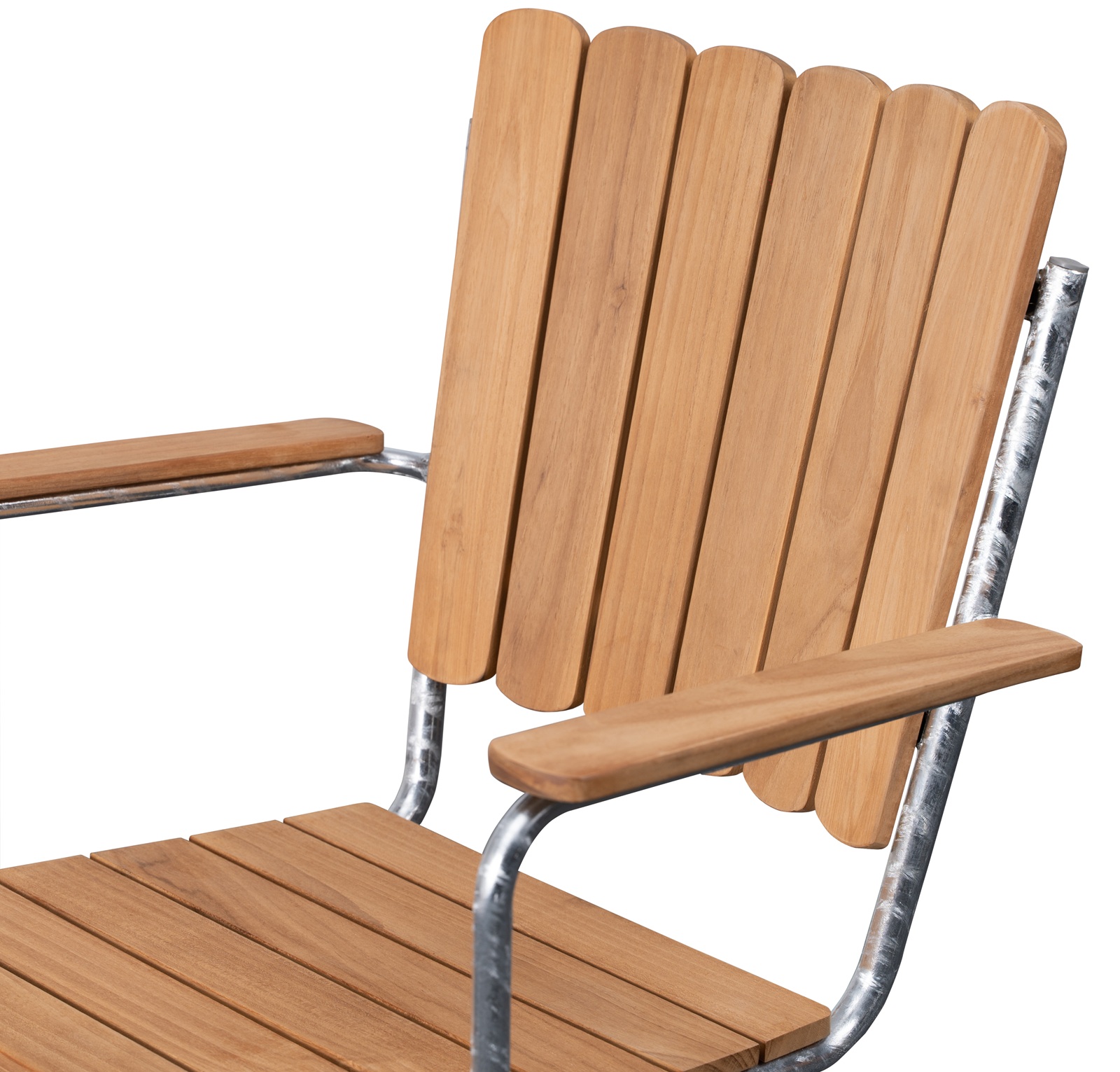 Möllan stapelbar karmstolar i teak med armstöd Möllan stapelbar karmstolar i teak med armstöd