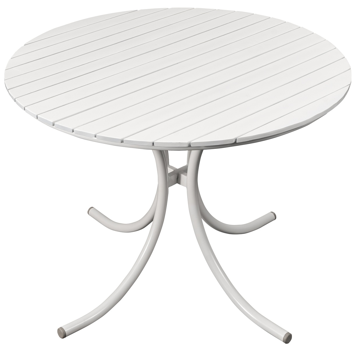 Holmsund runt utebord 103 cm - Vit Holmsund runt utebord 103 cm - Vit