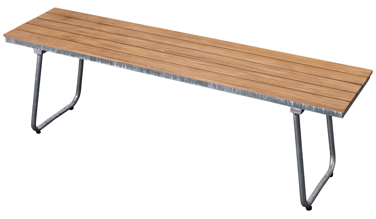 Möllan trädgårdsbänk - Teak / Galvaniserat stål Möllan trädgårdsbänk - Teak / Galvaniserat stål