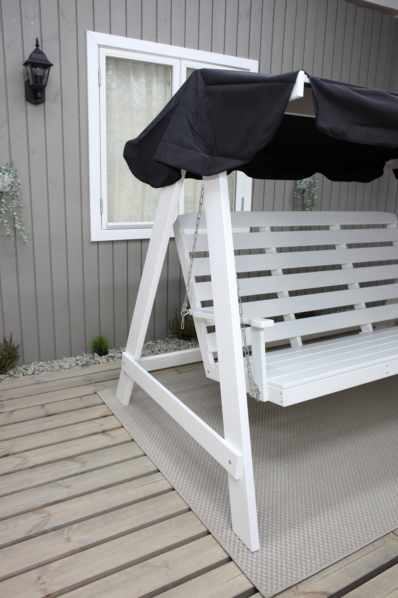 Hammock Pelle - Vit/svart Hammock Pelle - Vit/svart