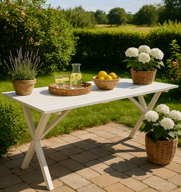 Matbord Scottsdale - 190 cm | Vitmlat