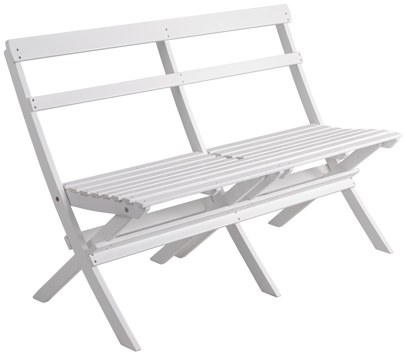 Knohult utesoffa | trdgrdsbnk - Vit