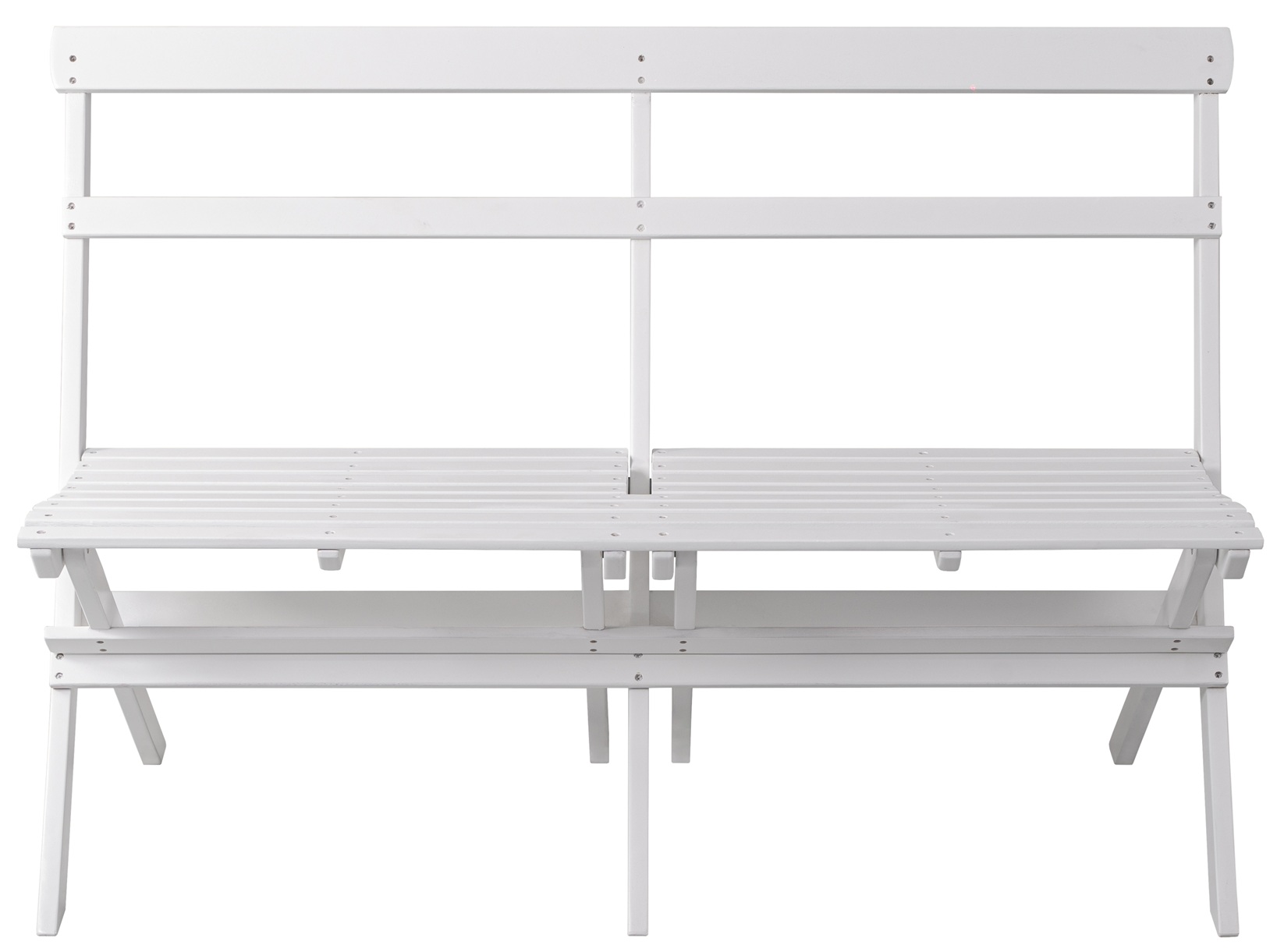 Knohult utesoffa | trdgrdsbnk - Vit