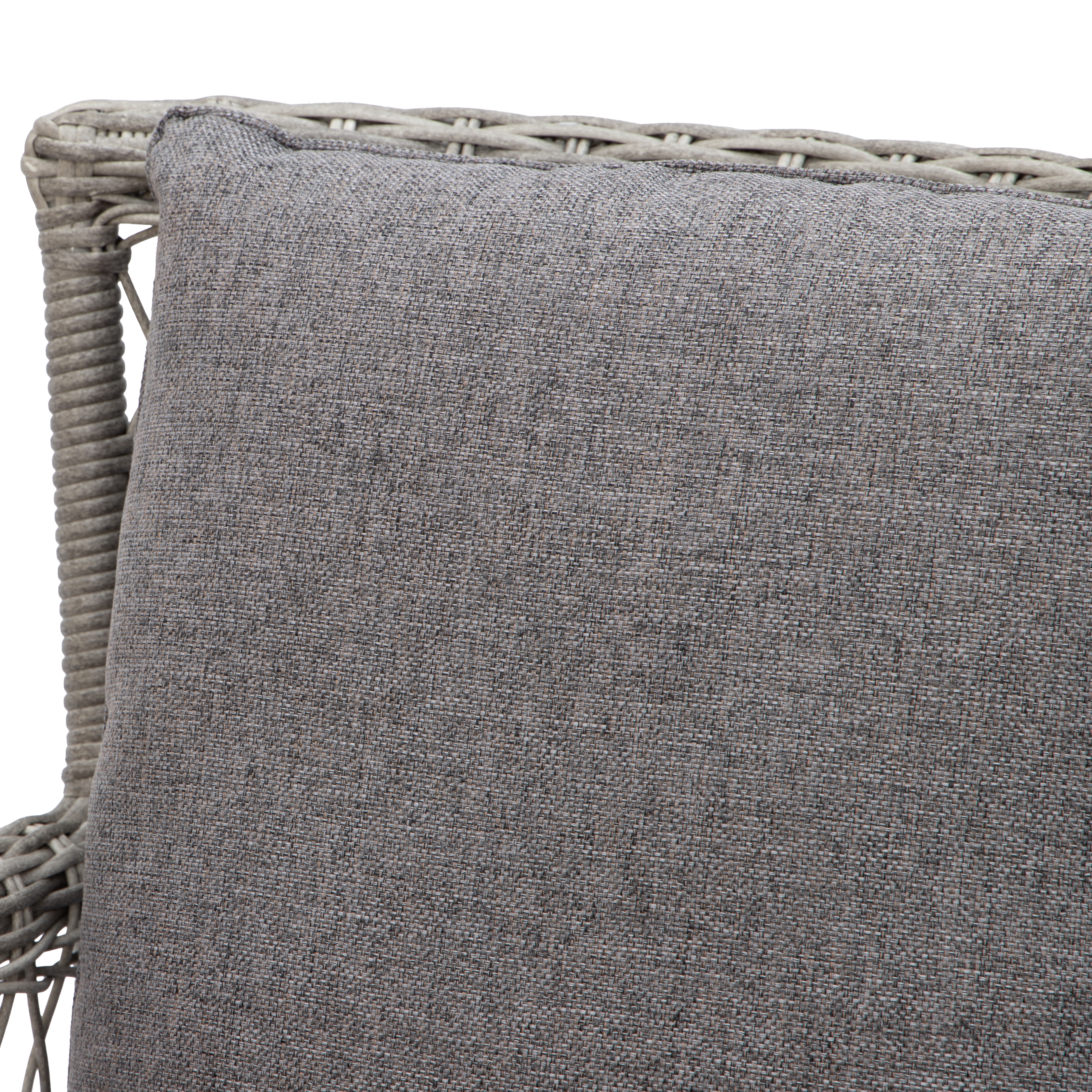 Provence utefåtölj i grå konstrotting Provence utefåtölj i grå konstrotting