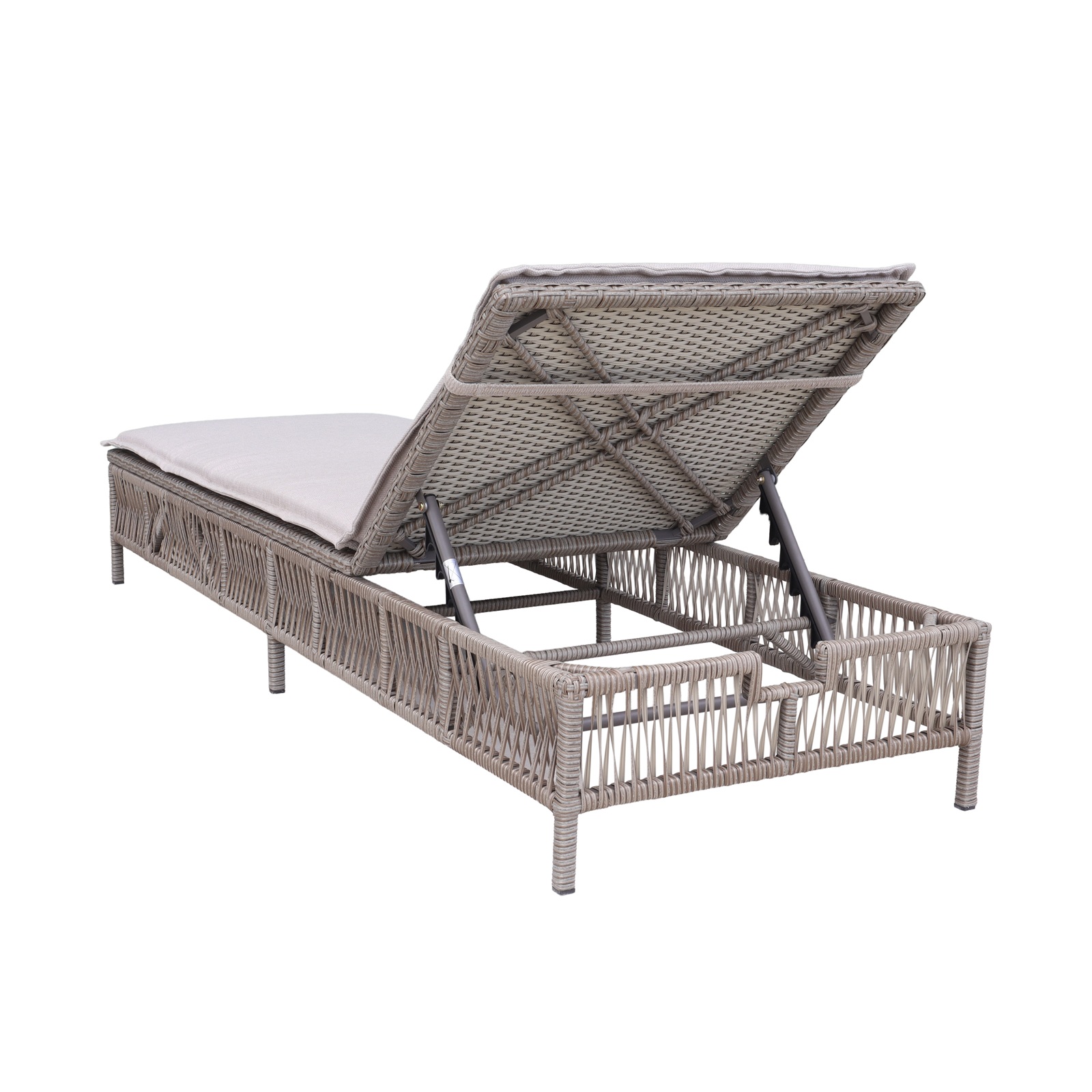 Solsäng naturfärgad rotting - Ställbar - Harpan Solsäng naturfärgad rotting - Ställbar - Harpan