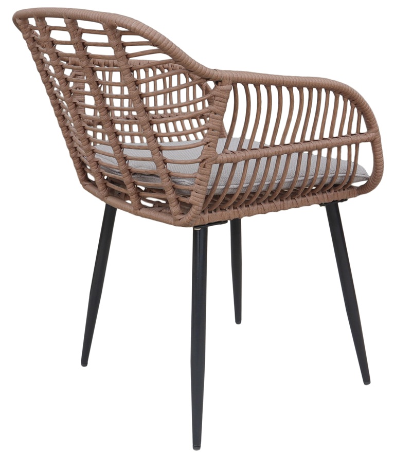 Balkongset med 2 stolar och ett bord