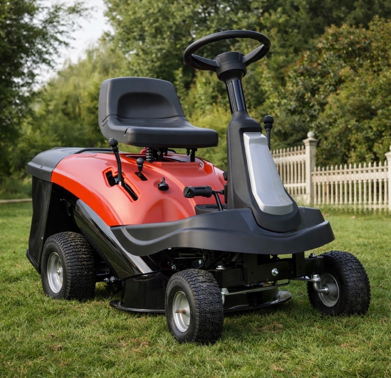 �kgr�sklippare 24"  196 cc - 4,8 kW -  4 v�xlar , r�d