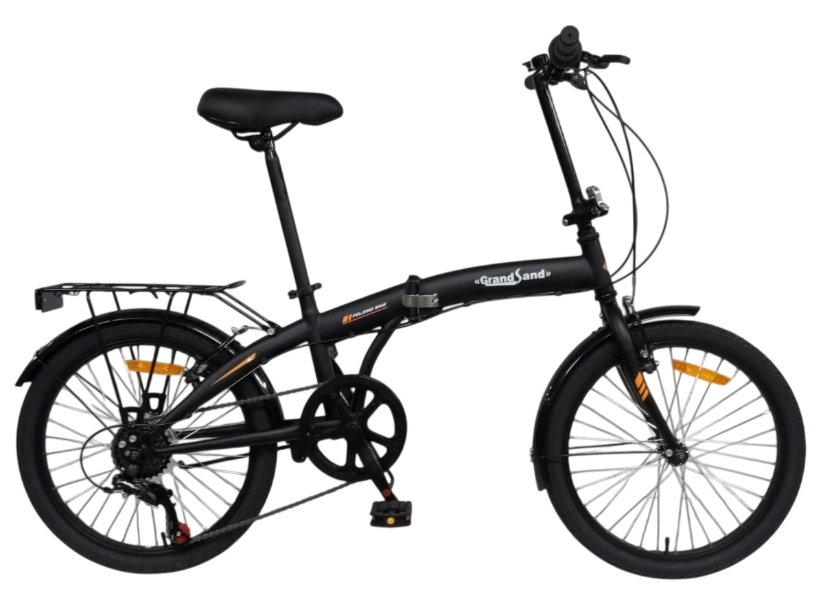 Grandsand fällbar cykel 20" - Svart Grandsand fällbar cykel 20" - Svart