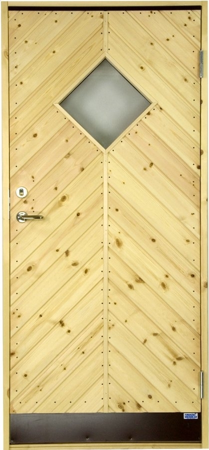 Kallförrådsdörr Heby 10 °C - Med klarglas Kallförrådsdörr Heby 10 °C - Med klarglas