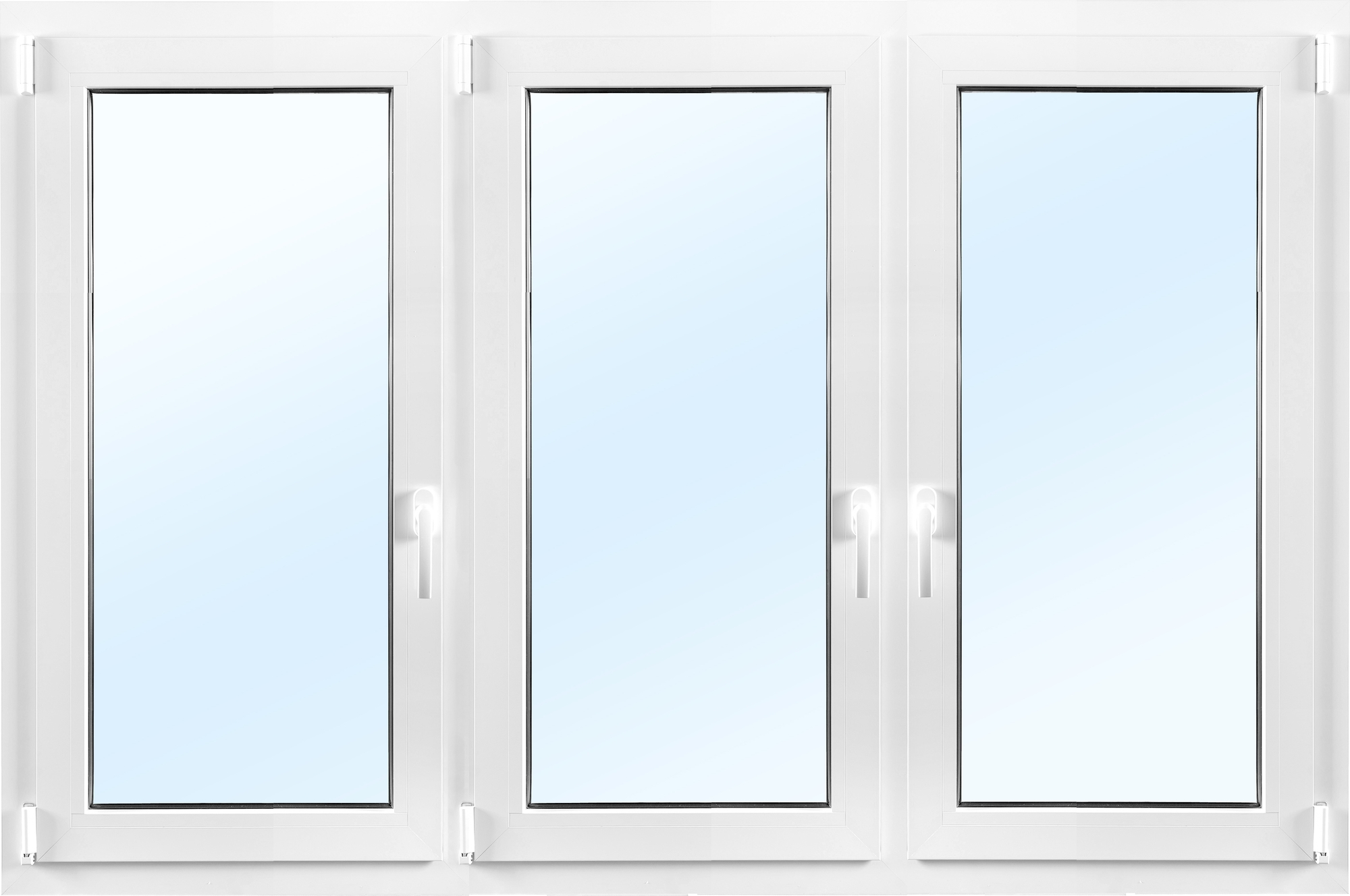 PVC-fönster | 3-glas | 3-luft | inåtgående | U-värde 0,96 + Karmhylsor PVC-fönster | 3-glas | 3-luft | inåtgående | U-värde 0,96 + Karmhylsor