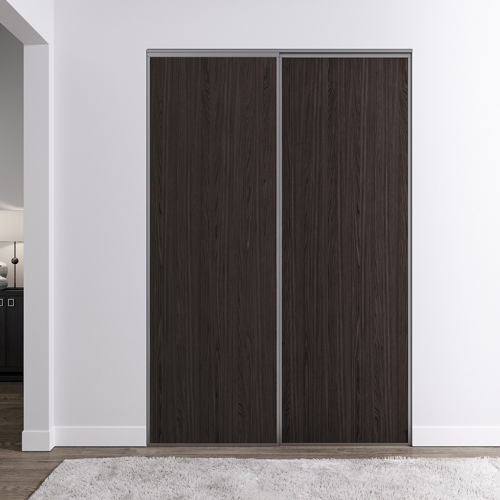 Venedig skjutdörr till garderob - 2 dörrar - Panel (flera färgval) Venedig skjutdörr till garderob - 2 dörrar - Panel (flera färgval)