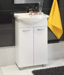 Tvättställsskåp Pik, med tvättställ Tvättställsskåp Pik, med tvättställ