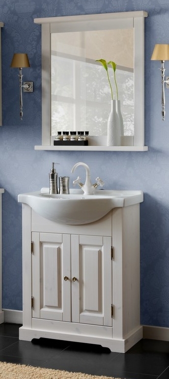 Badrumsmbler Romantic Medium - Vit