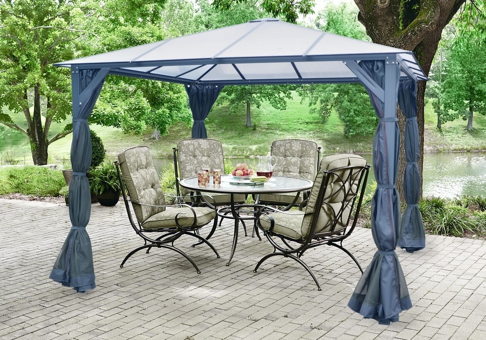 Paviljong Martina - Tak i polykarborat Paviljong Martina - Tak i polykarborat