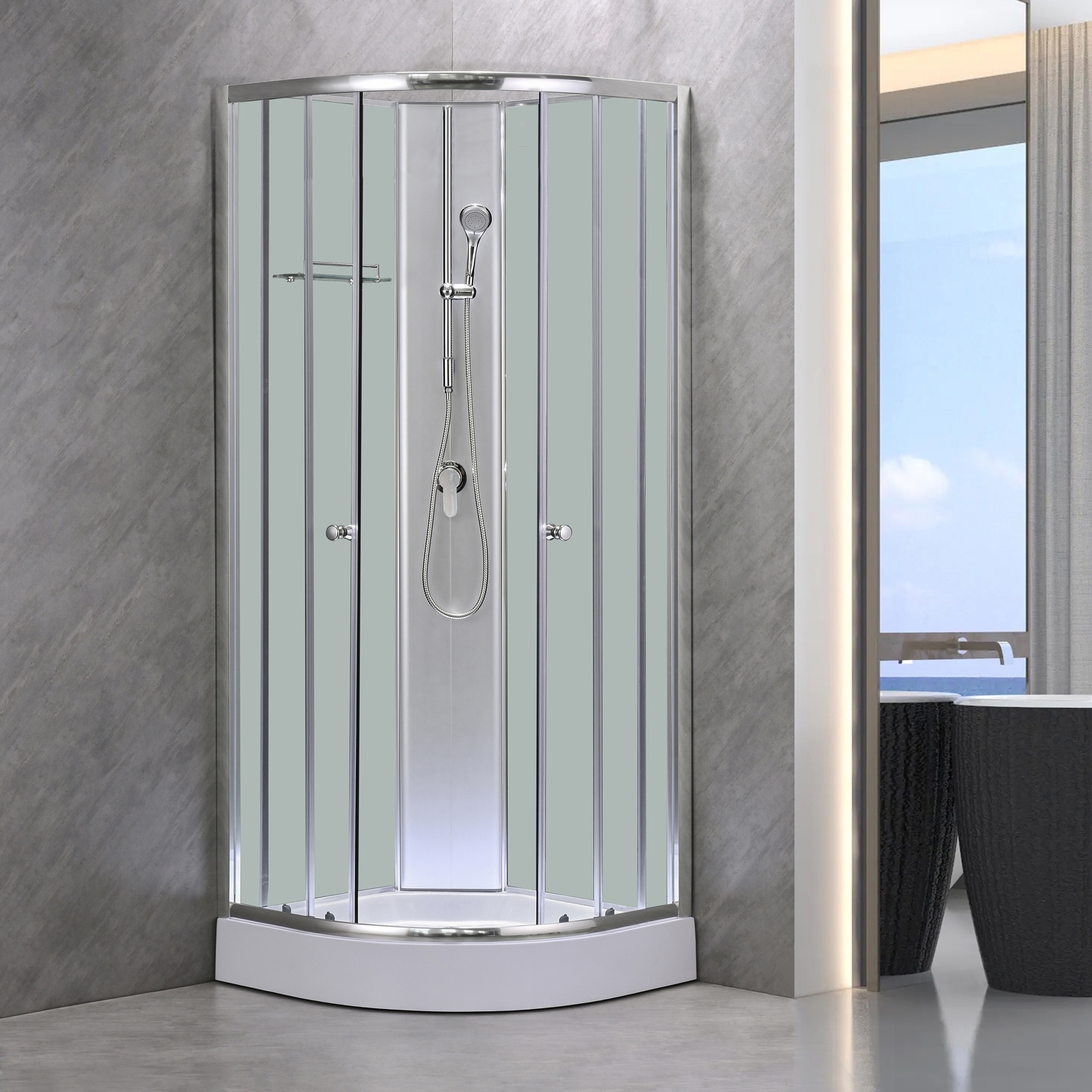 Duschkabin Elysium - Krom Duschkabin Elysium - Krom