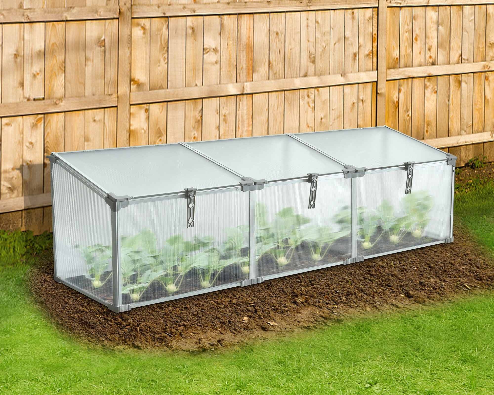 Miniväxthus med lock - 180 x 50 cm Miniväxthus med lock - 180 x 50 cm