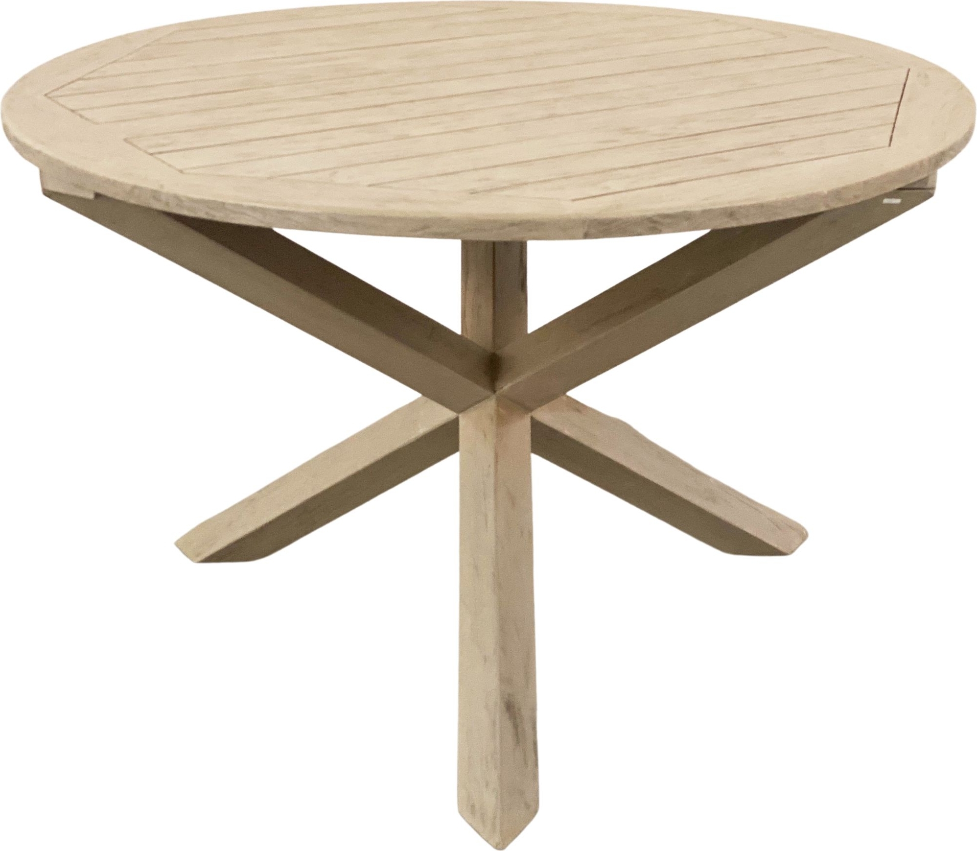 Saltö - Runt matbord i grå teak Saltö - Runt matbord i grå teak