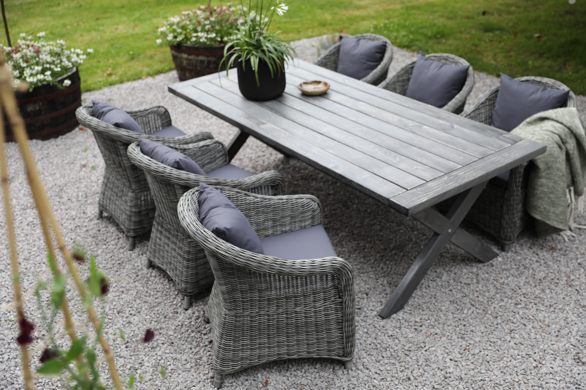 Oxford - Gartenmöbelgruppe 220 cm Oxford - Gartenmöbelgruppe 220 cm